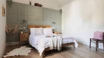 Relax in the stylish second bedroom.