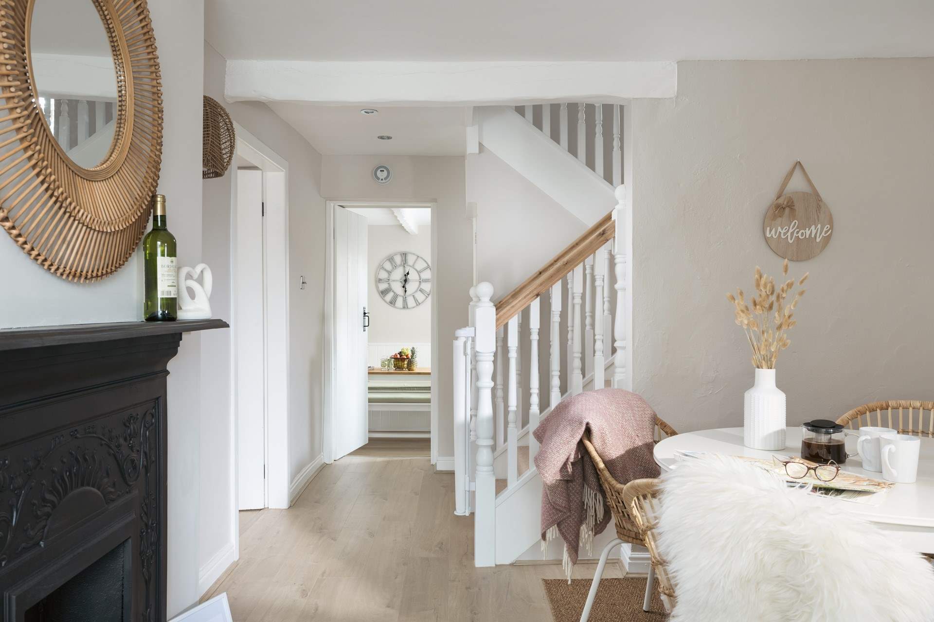 Top quality furnishings and decor throughout the property.