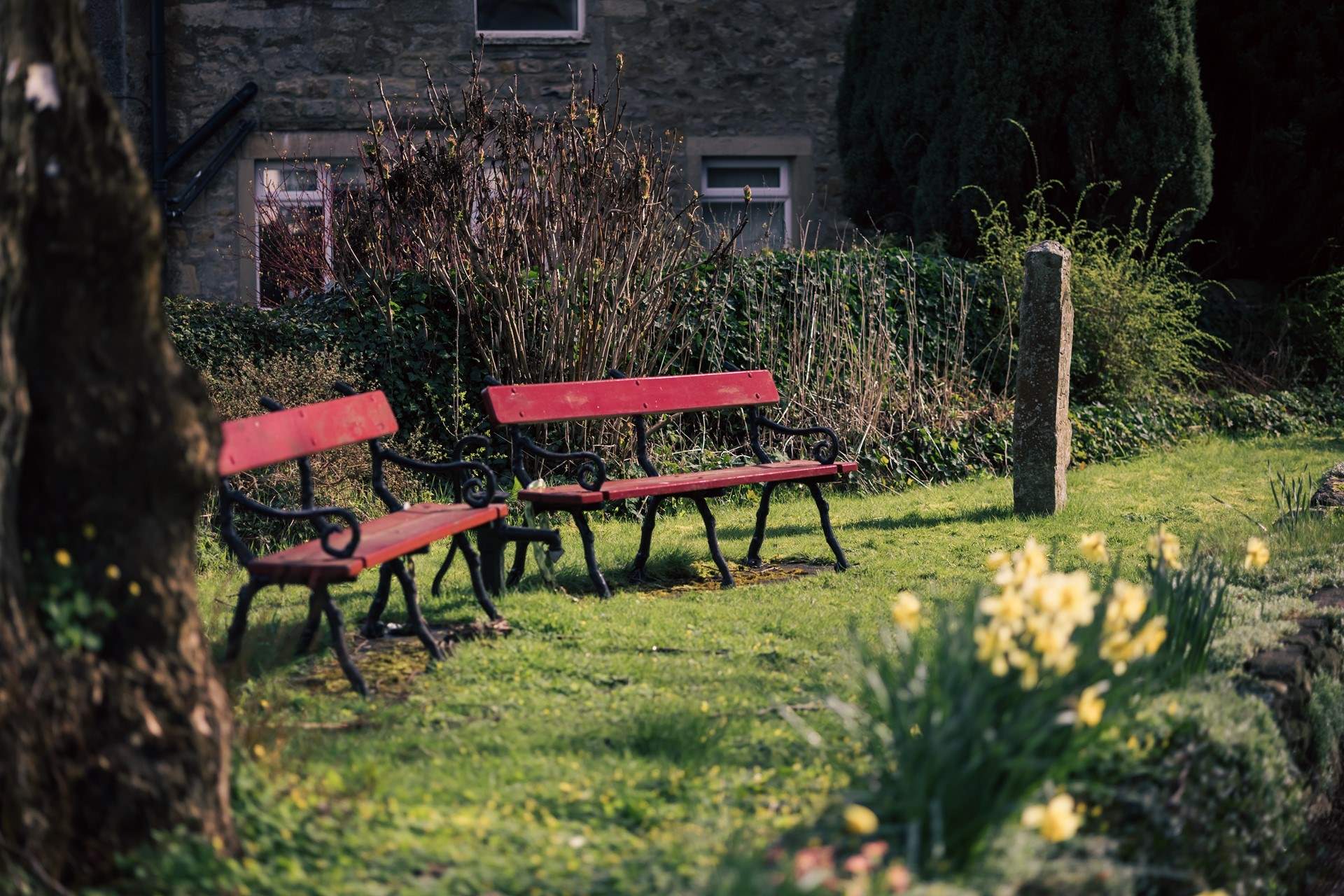 Take the weight off your feet and watch the world go by.