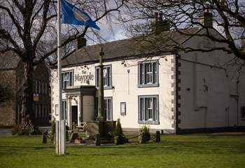 The nearby Maypole Inn is well named and serves good Yorkshire food.