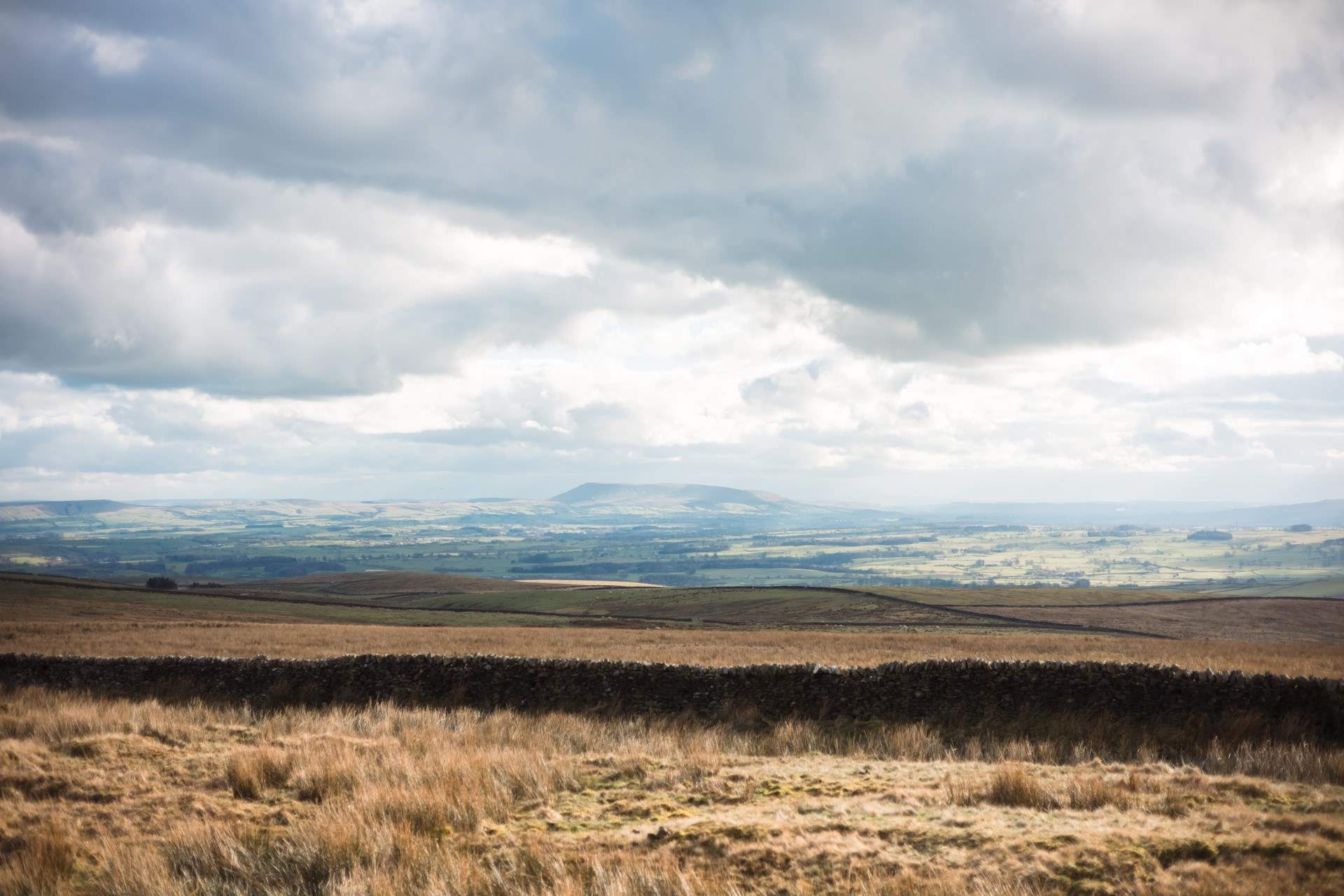 This stunning view towards Pen-y-ghent could be yours to find when you stay at Clova Cottage.