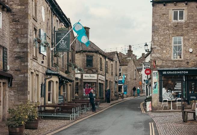 Grassington is a great place to visit nearby, famous for the locations used in All Creatures Great and Small.