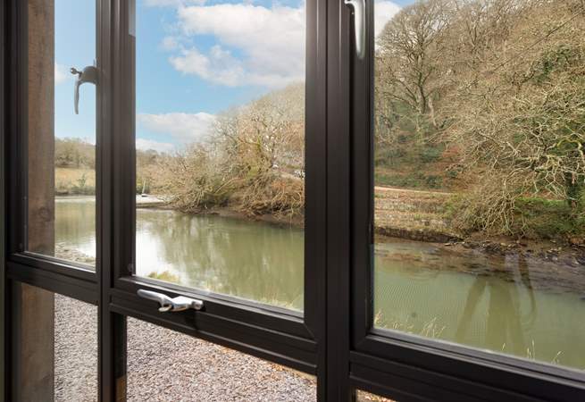 Sublime escapism on the banks of the Helford river.