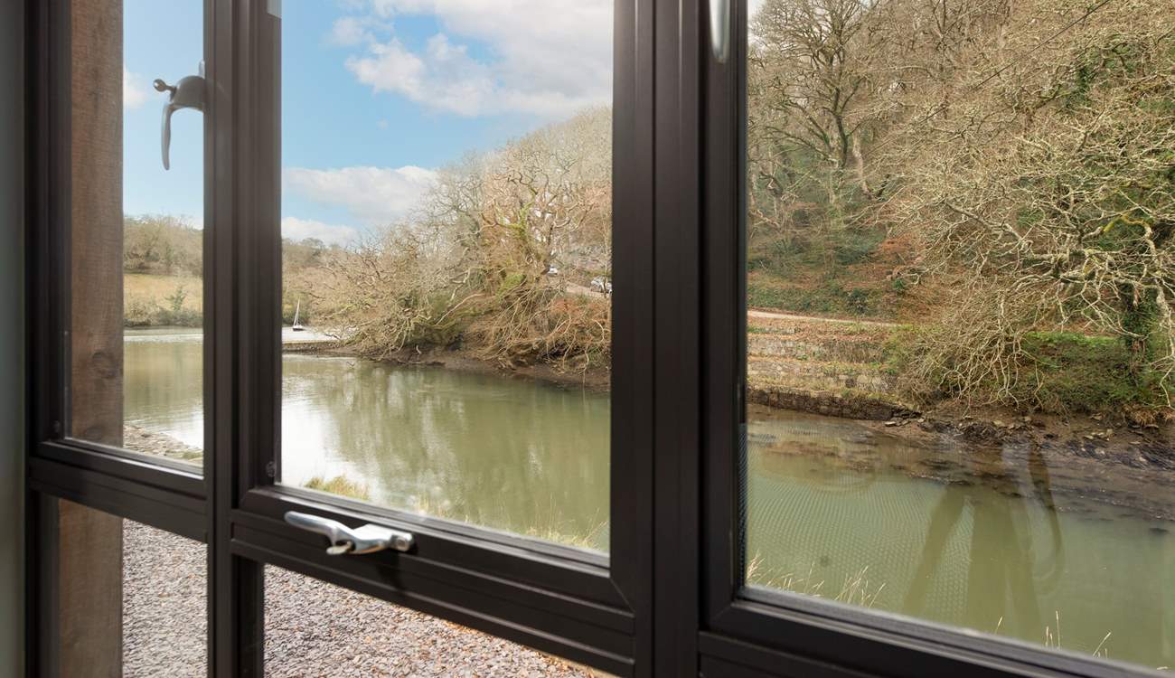 Sublime escapism on the banks of the Helford river.