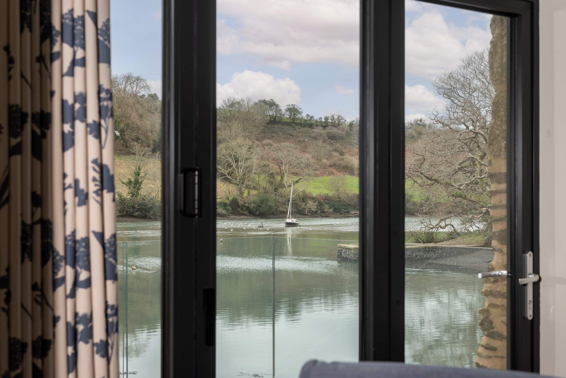 Winter views from the sitting-room.