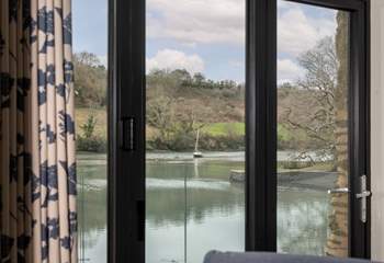 Winter views from the sitting-room.