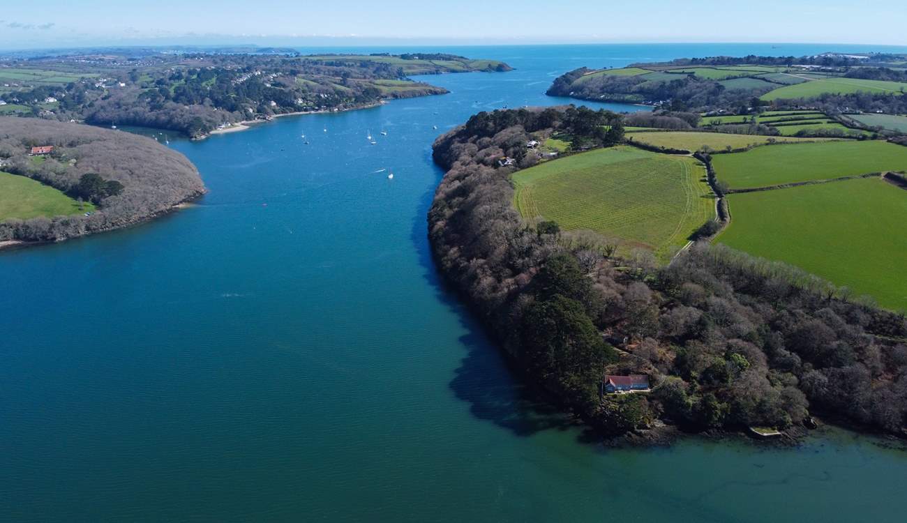 Explore the magic of the oak lined Helford.