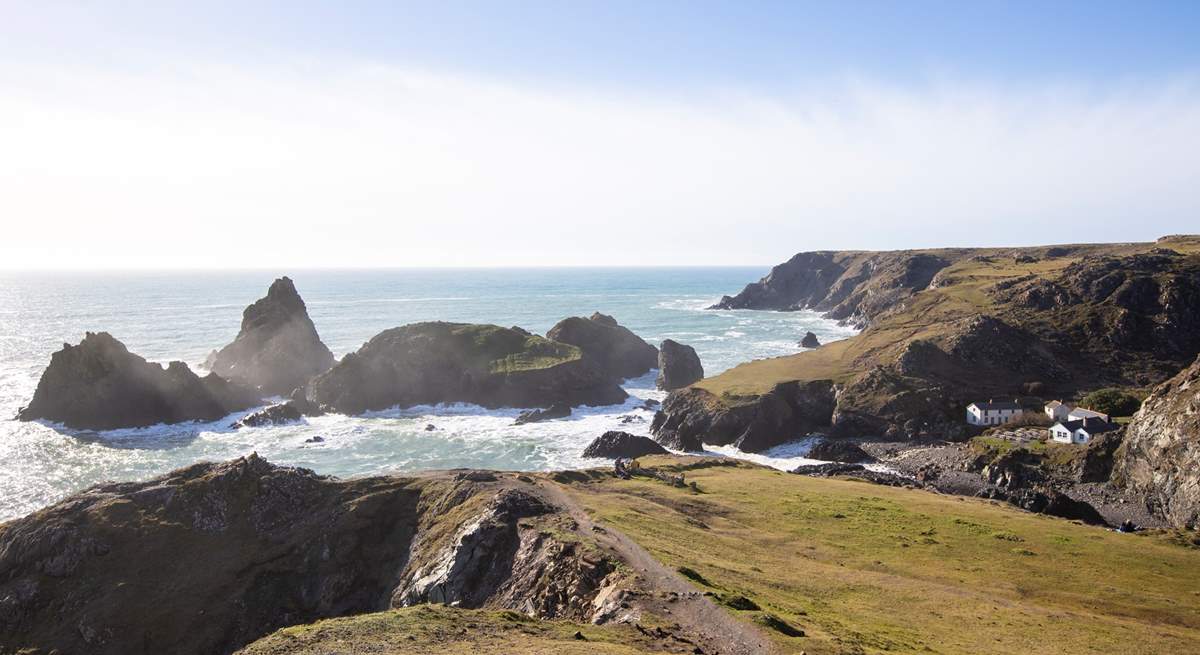 Kynance Cove is a must see when in Cornwall. It is one of the most photographed coves in the UK and is breathtaking.