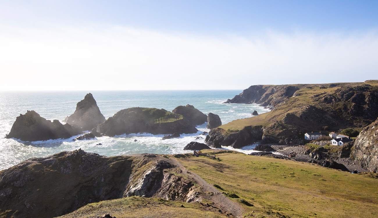 Kynance Cove is a must see when in Cornwall. It is one of the most photographed coves in the UK and is breathtaking.