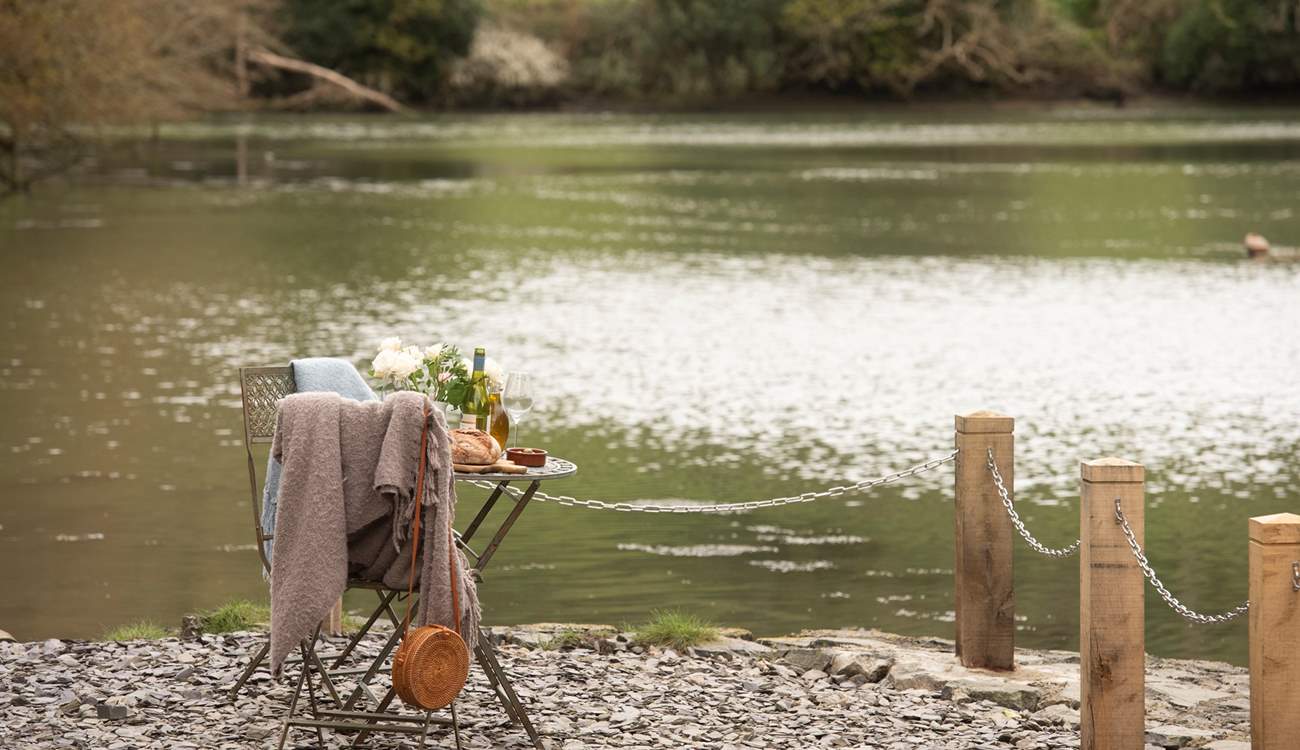 Watch the tide ebb and flow.