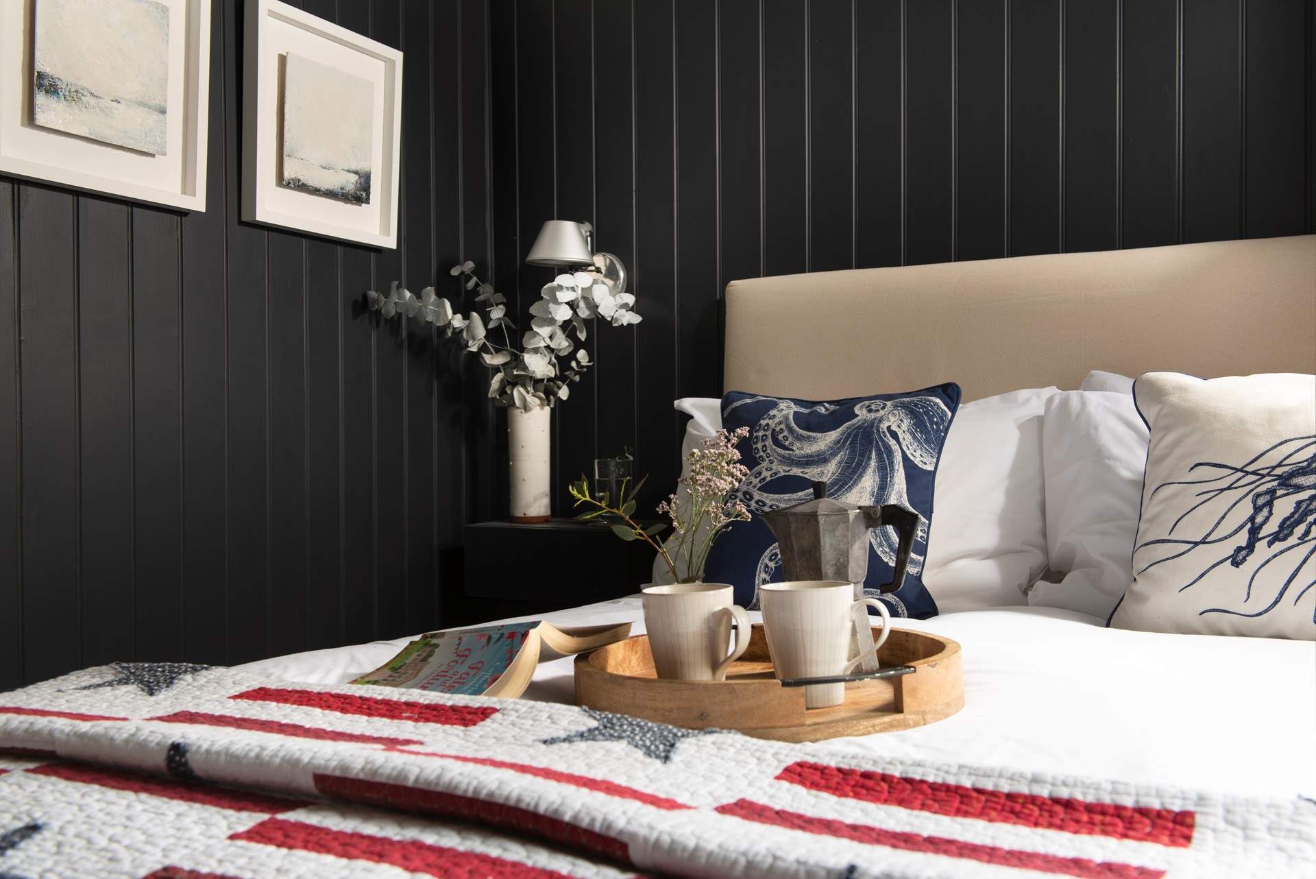 Leisurely mornings await you. 