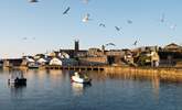 The bustling town of Penzance is a twenty minute drive away. Spend the day exploring the local antique shops and maybe pick up some freshly caught fish from the local market at Newlyn.  - Thumbnail Image