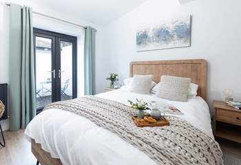 Open up the French doors and let the fresh Cornish air in. 