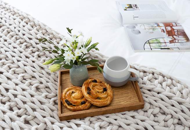 Breakfast in bed? 