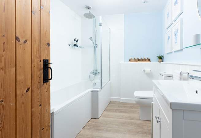 Add bubbles and soak in the bath after a day exploring this beautiful part of Cornwall.