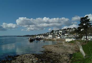Catch the ferry from picturesque St Mawes to Falmouth.