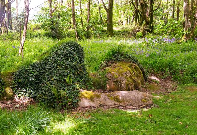 The Lost Gardens of Heligan are only a short drive away.