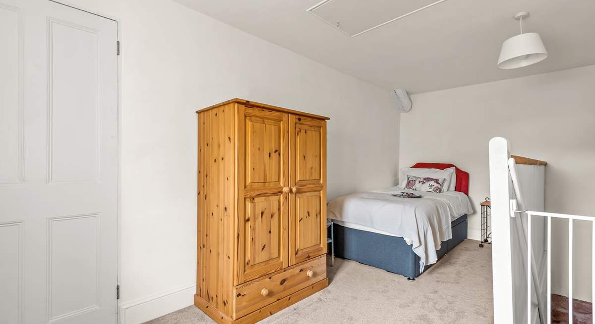 Bedroom four also has convenient stairs which lead downstairs directly into the dining-room.