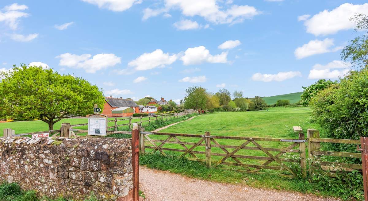 One of the many walks which can be enjoyed on a bright and sunny day, or even on a drizzly one.