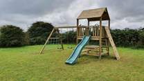 Children will love playing here. 