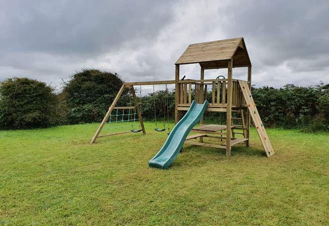 Children will love playing here. 