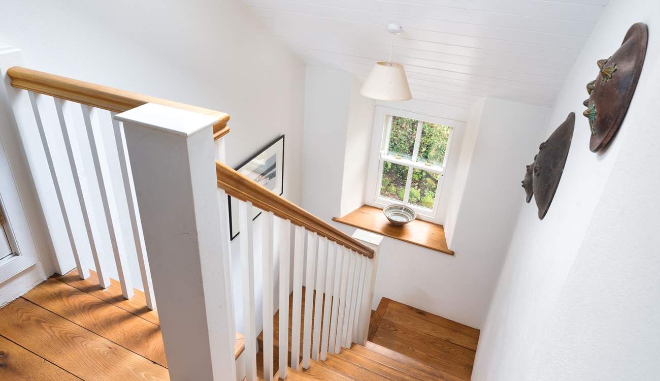 Up the wooden hill for a good night's sleep. 