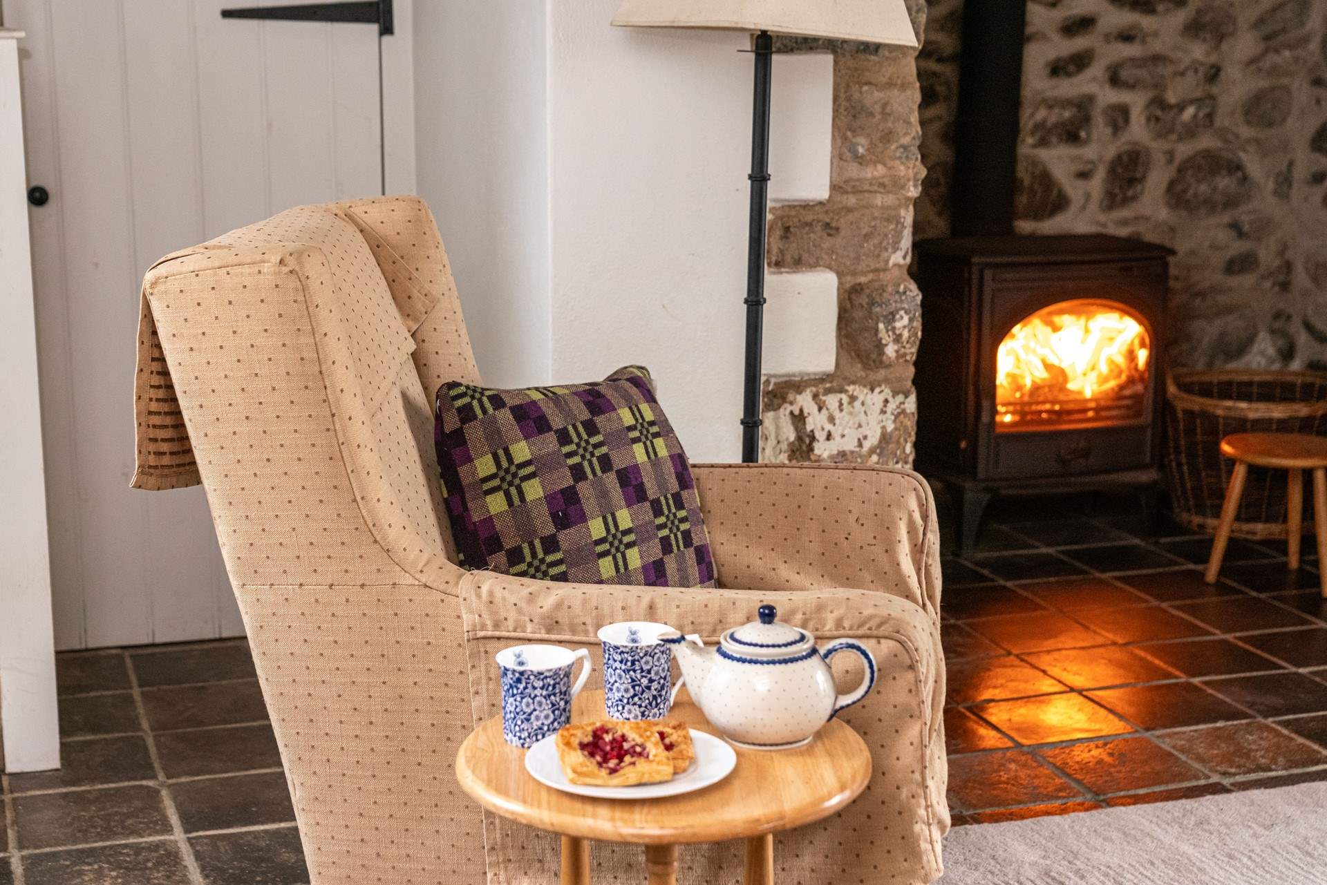 Ultimate winter luxury or after a swim in the sea on cooler summer evenings.