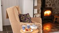 Ultimate winter luxury or after a swim in the sea on cooler summer evenings.