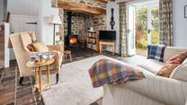 Embrace the warmth of the snug in the winter months or cooling summer breeze on sunny days. 