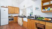 Enjoy cooking in the well-equipped, roomy kitchen. Try the splendid Aga. 