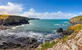 One of many local beaches, the pretty cove at Aberdraw, near Trefin. - Thumbnail Image