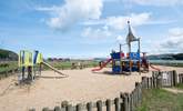 Next to the beach at Goodwick is the play park. The sea front cafe is great for a light lunch or delicious ice creams.  - Thumbnail Image