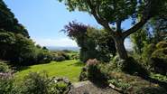 Take in the stunning scenery from the pretty gardens.