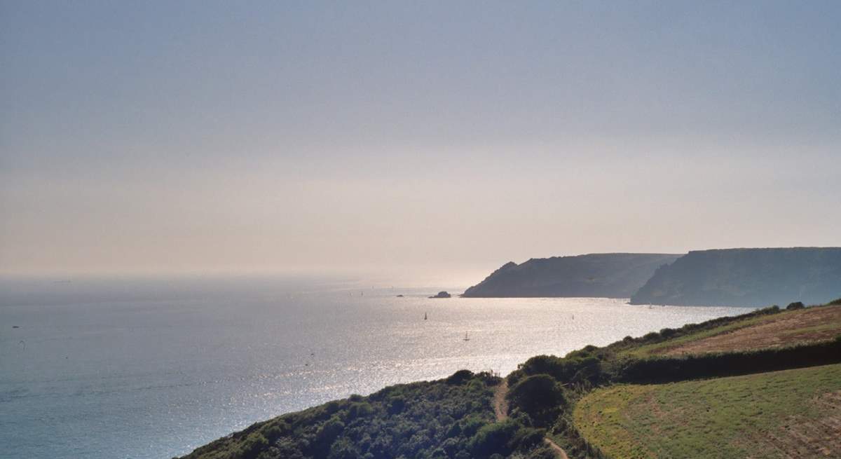 The coast path, where you can explore miles in either direction, is just a short drive from your front door.