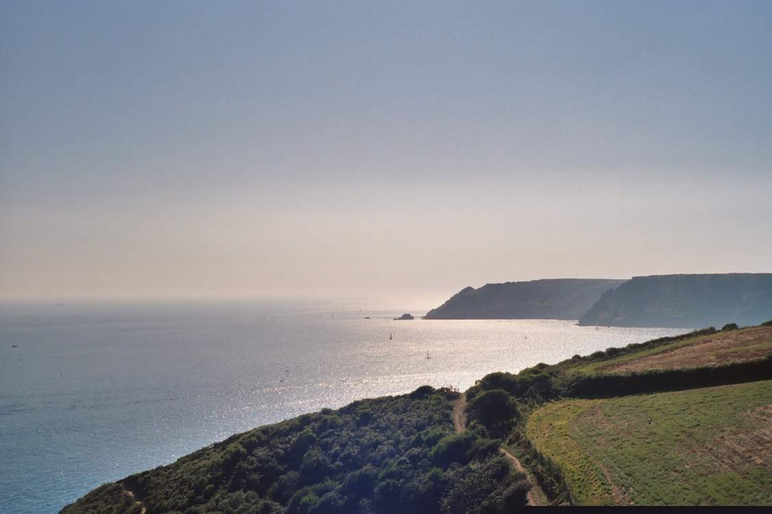 The coast path, where you can explore miles in either direction, is just a short drive from your front door.