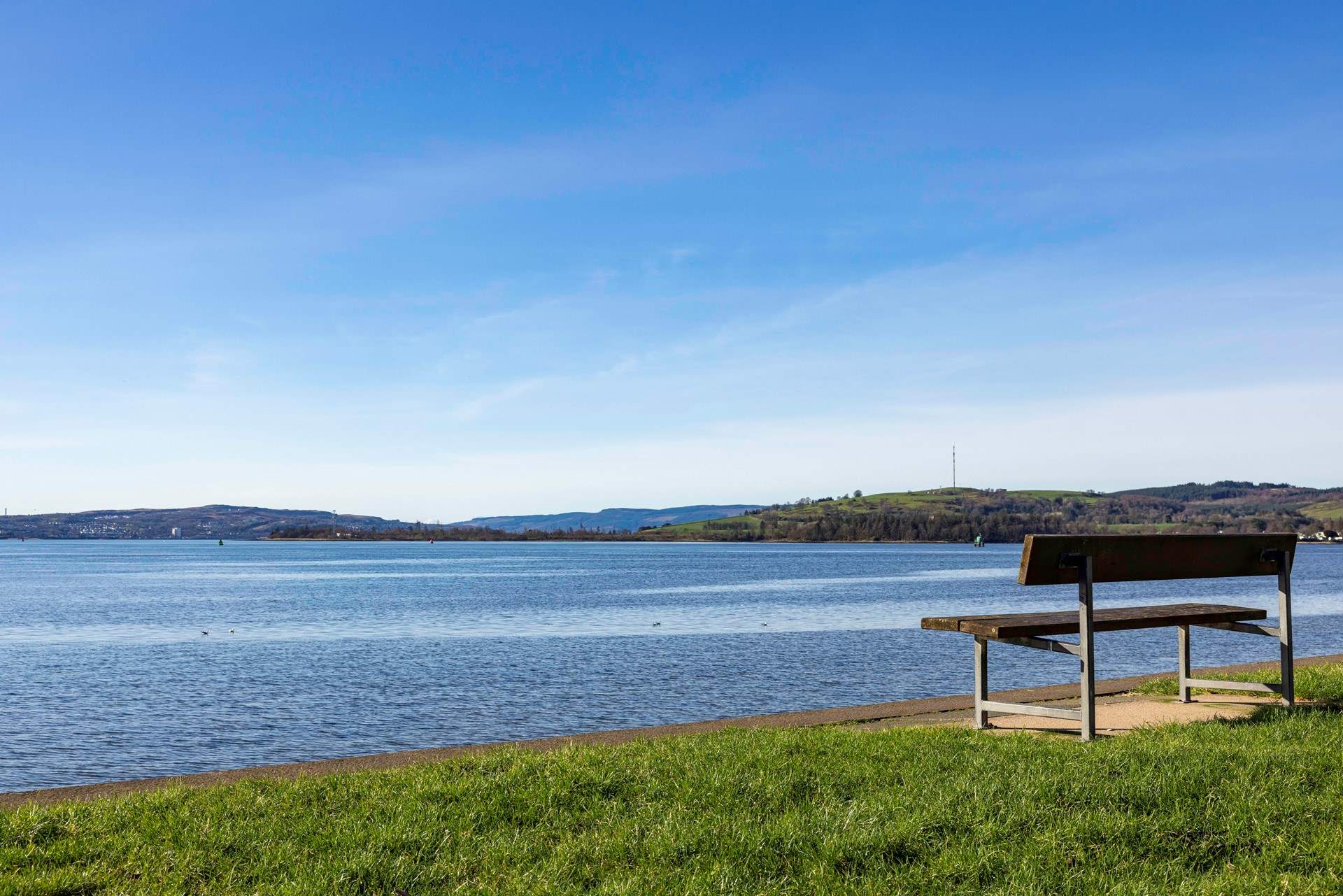 Visit nearby Loch Lomond.