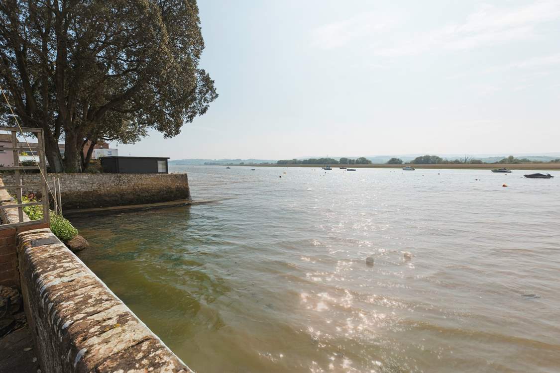 Looking up the River Exe. What a fabulous stretch of water.
