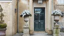 The grand entrance is a hint of what awaits you inside. 