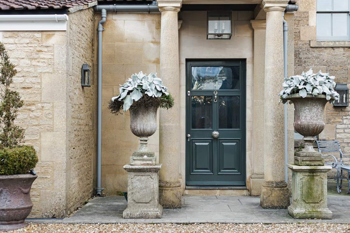 The grand entrance is a hint of what awaits you inside.