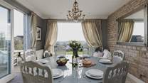The fabulous dining-area where you can dine in style. 