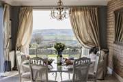Dine in style whilst taking in your stunning countryside views. 