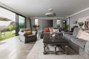Stylish contemporary furnishings throughout