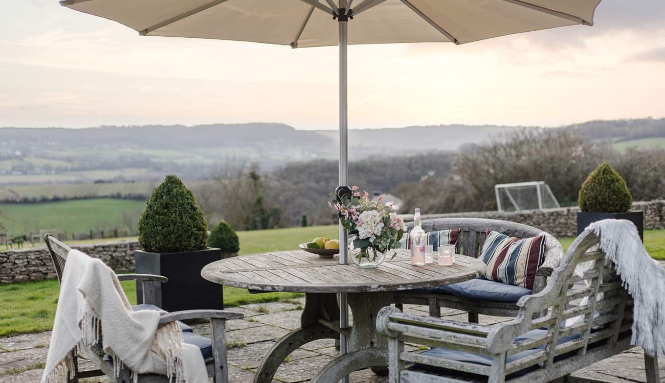 Watch the sunset with friends. 