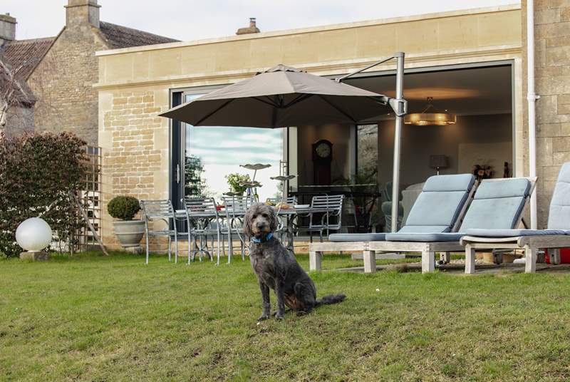 Your four-legged friends will be very happy with their holiday home. 