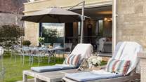 There's oodles of outside space here to enjoy from dawn until dusk. 