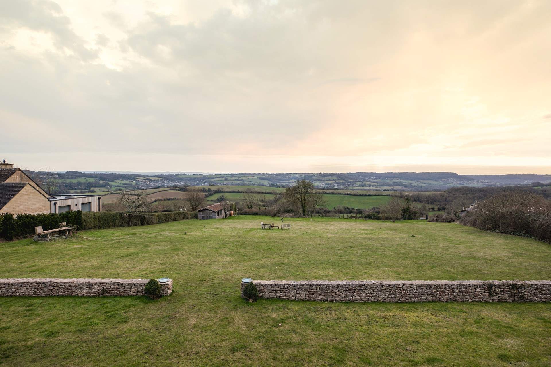 There's plenty of space for a game of catch here. 