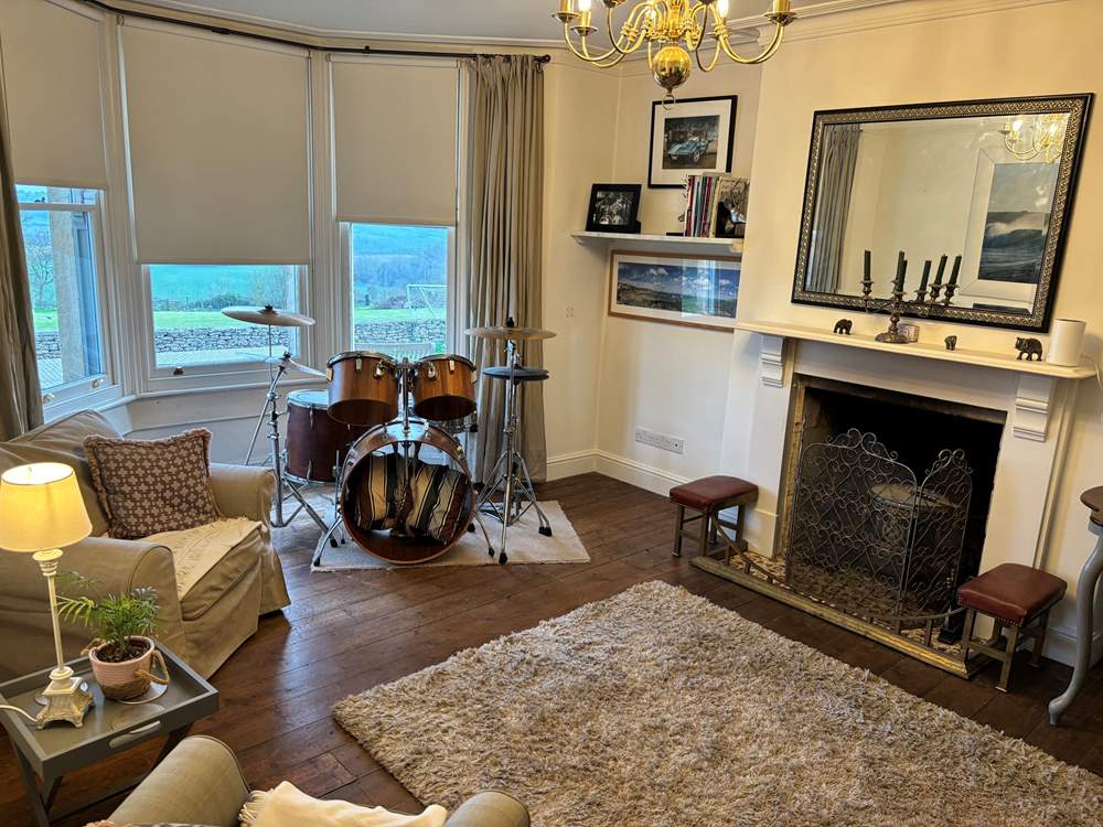 The Music room where you can practice those all important drumming techniques!