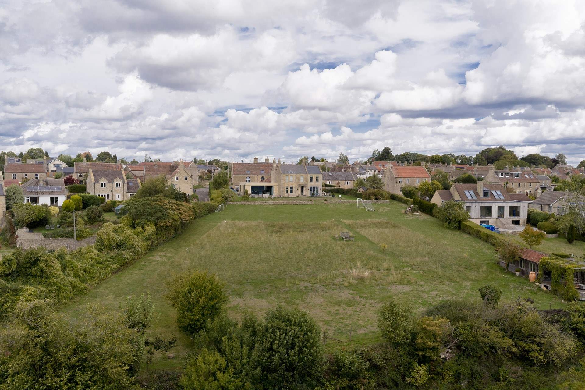 Merryfields in its commanding position 