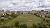 Merryfields in its commanding position 