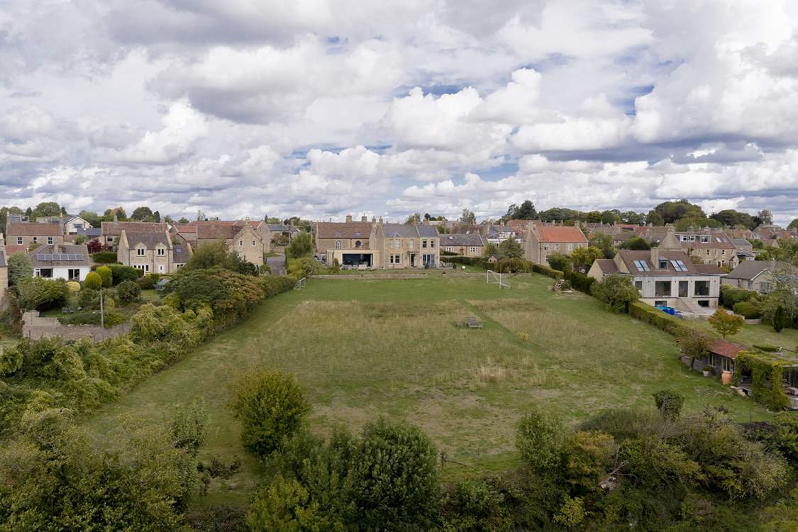 Merryfields in its commanding position